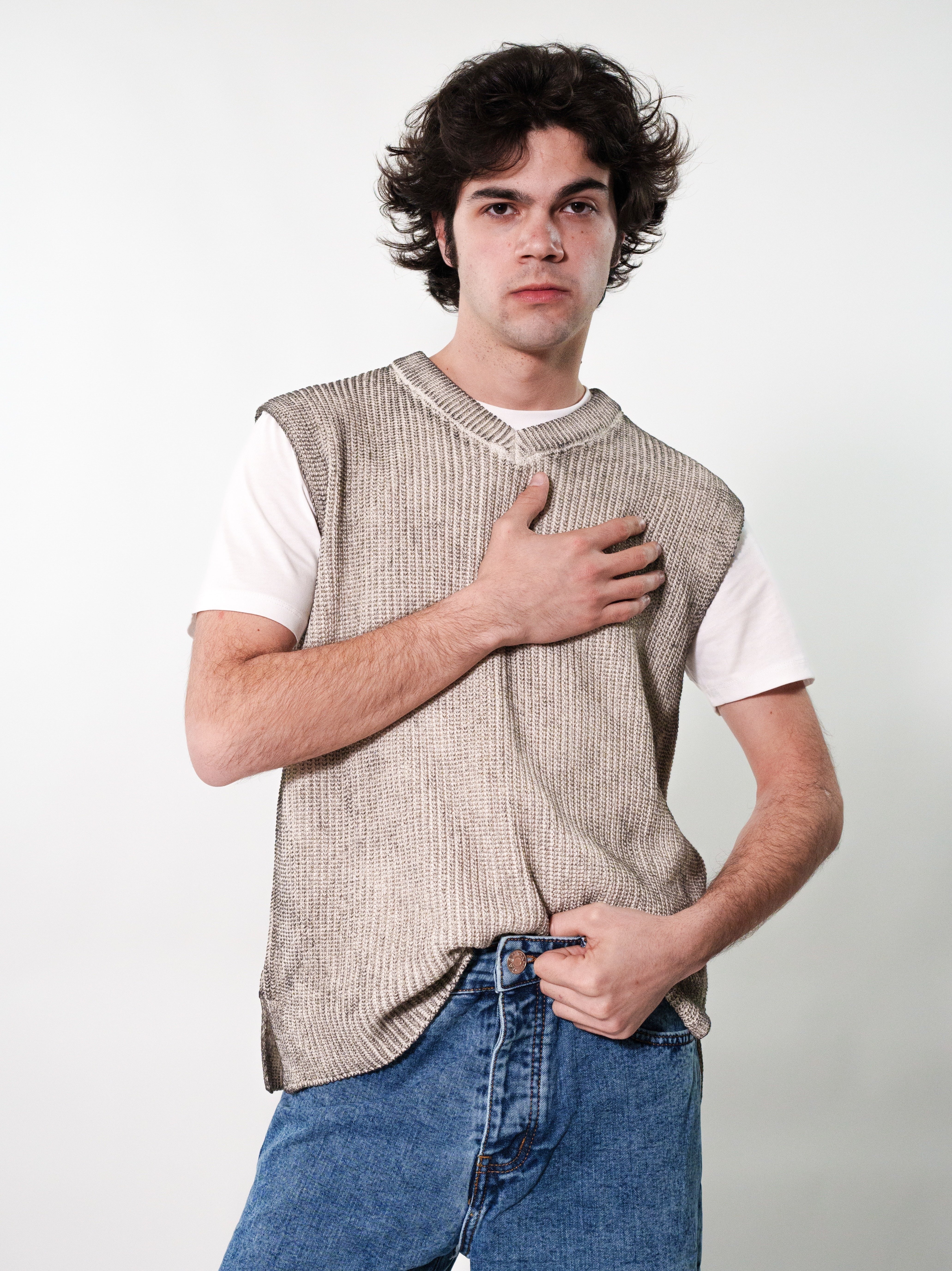 GILET IN MAGLIA