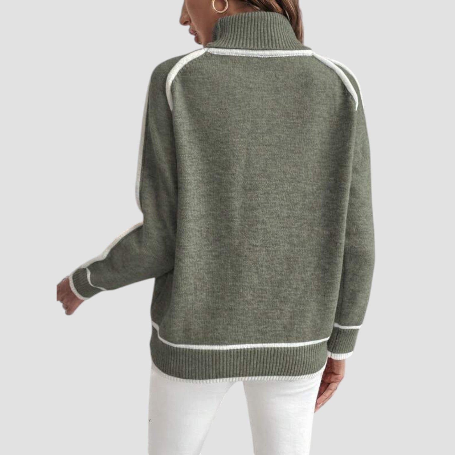 Monica | Maglione Elegante e Imbottito