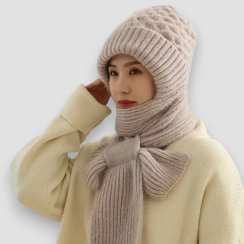 Elisa | Cappello Elegante con Sciarpa