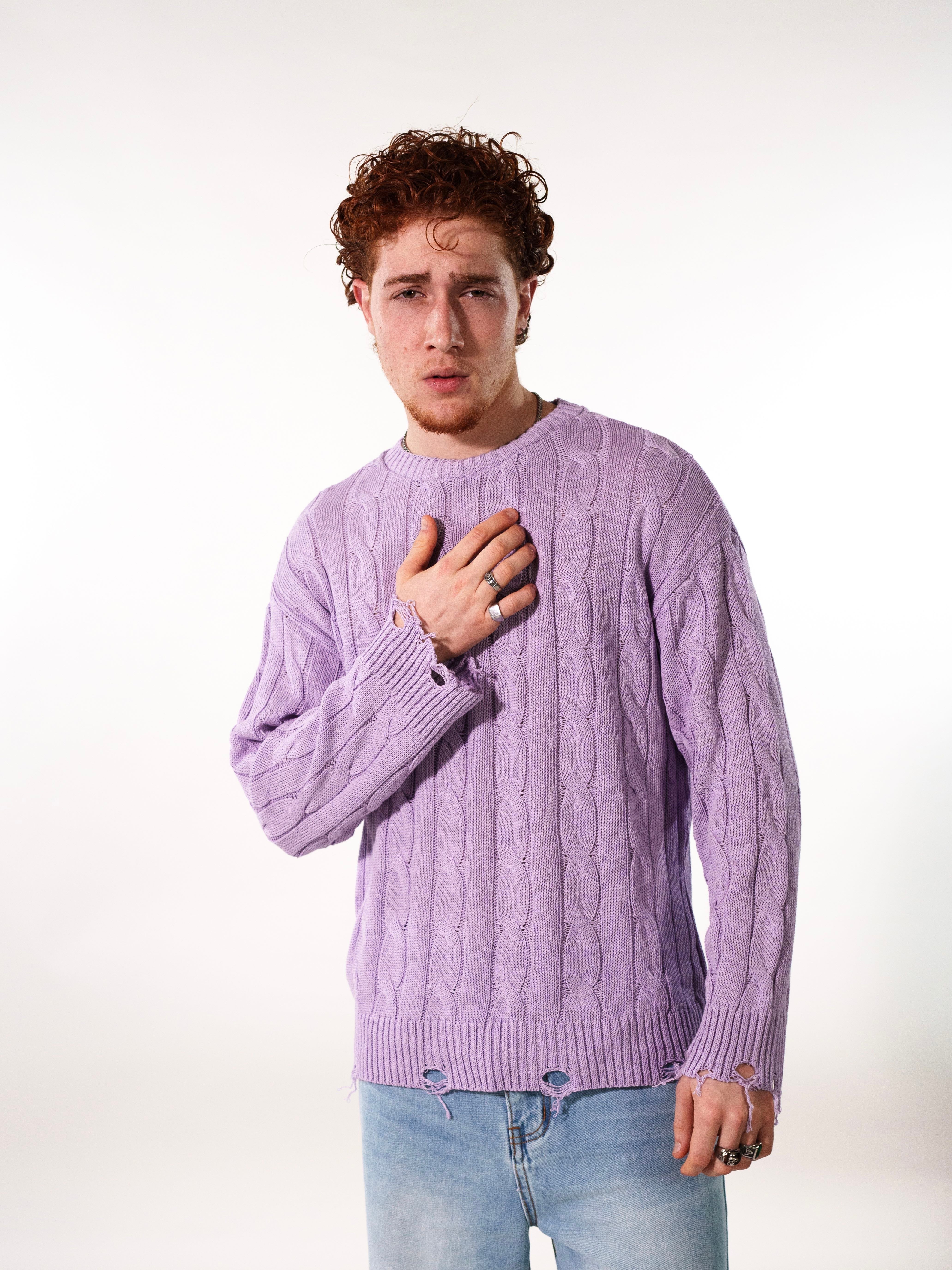 MAGLIA TRECCIA CON STRAPPI