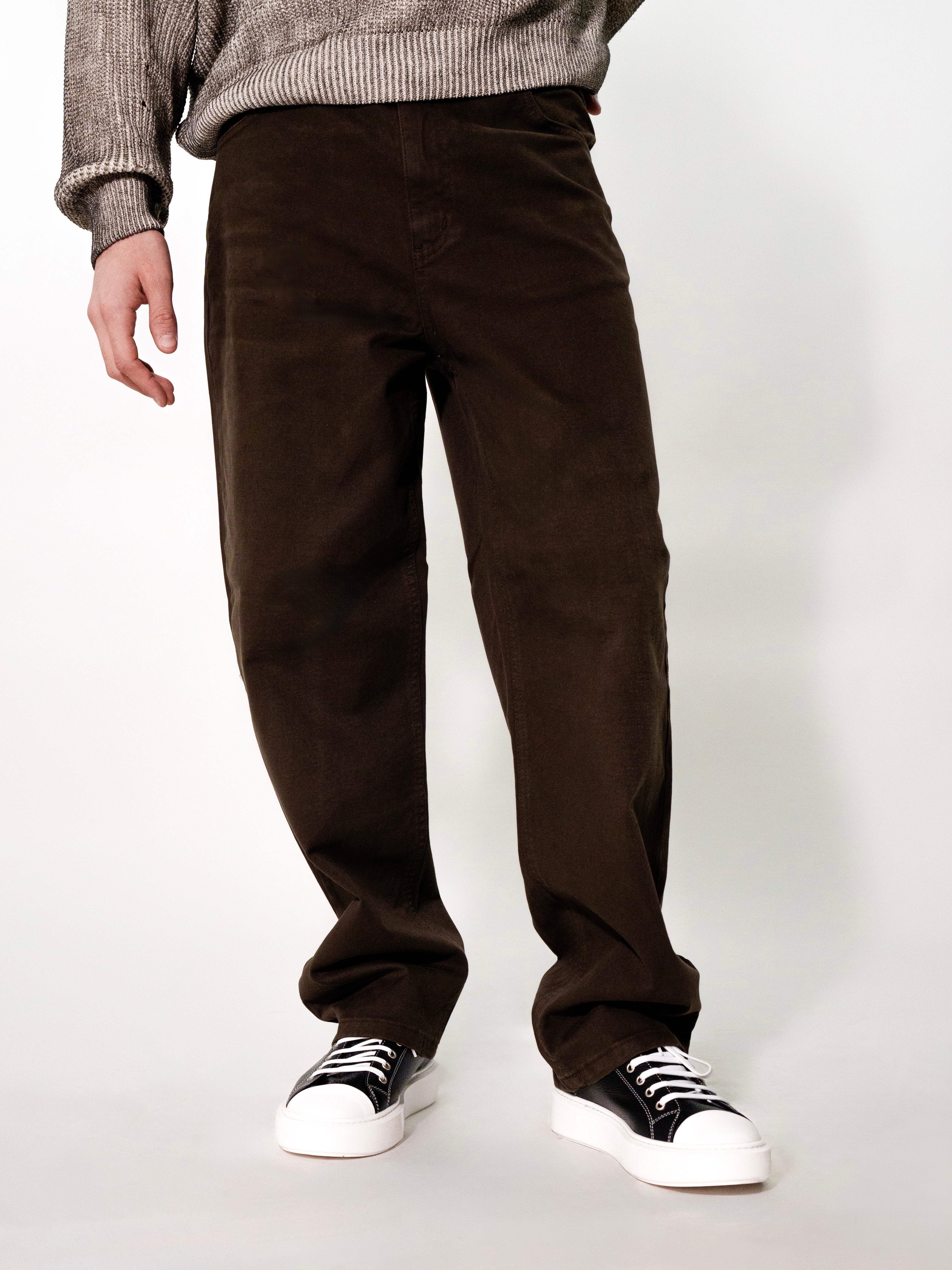 PANTALONE AMPIO IN COTONE