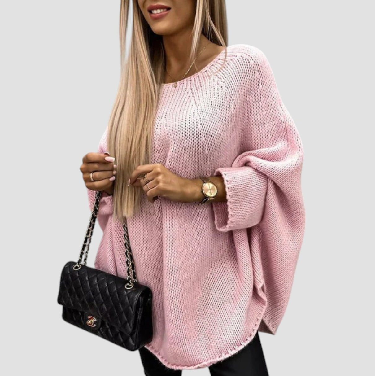 Marta – Pullover Elegante per Donna con Collo Rotondo