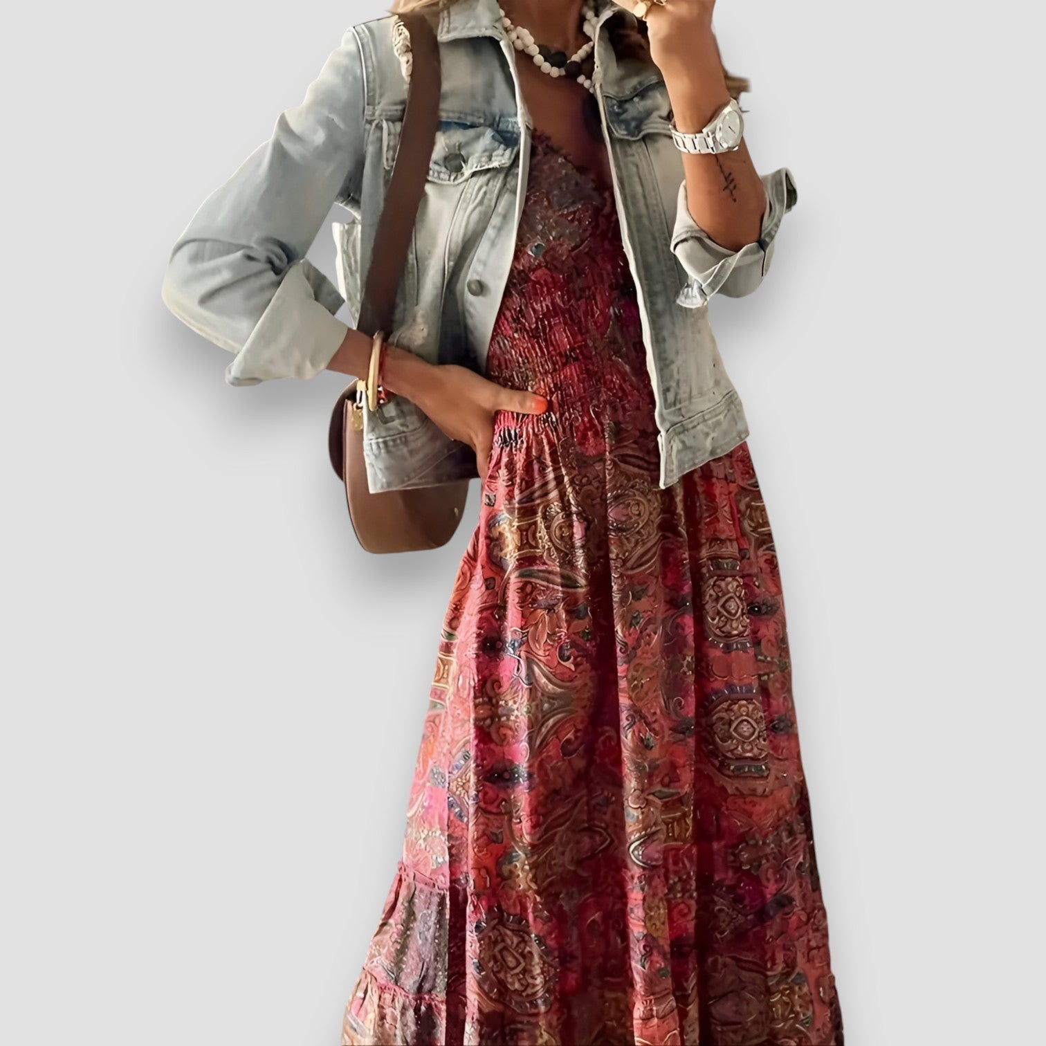 Rosa | Abito Maxi