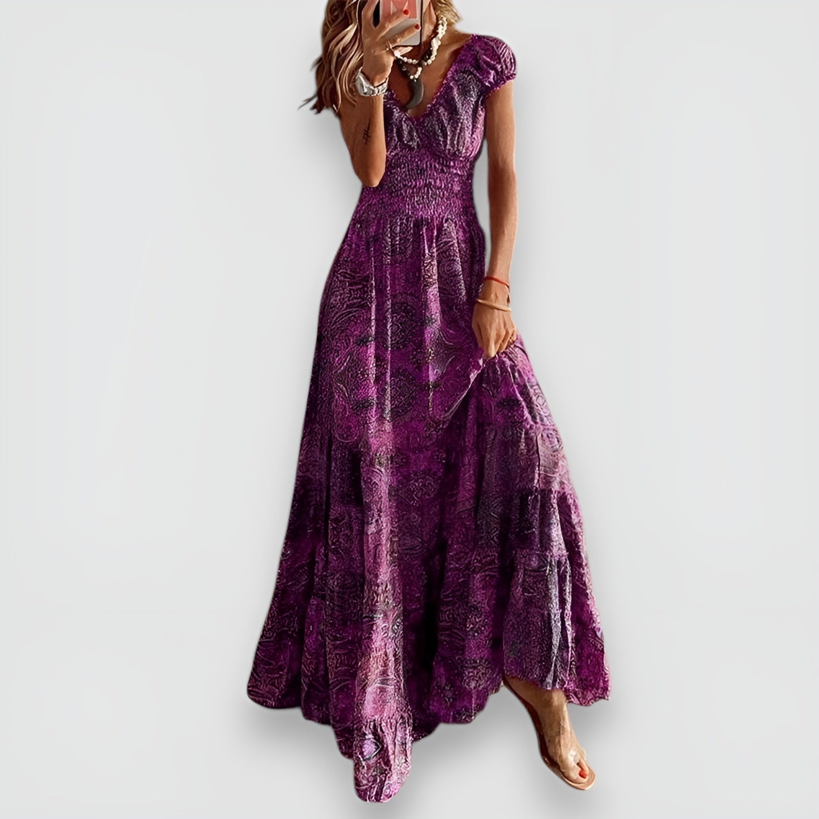 Rosa | Abito Maxi