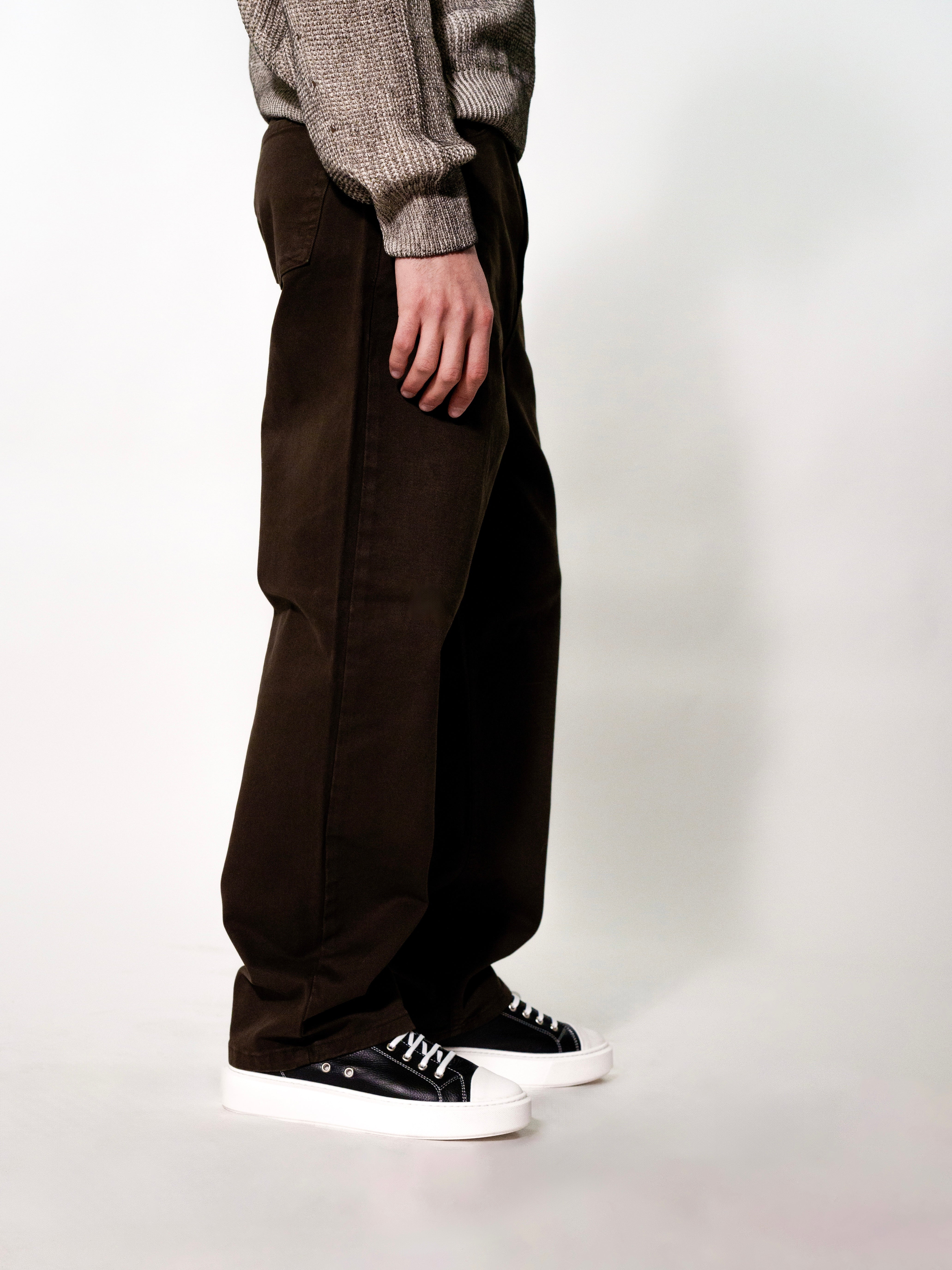 PANTALONE AMPIO IN COTONE