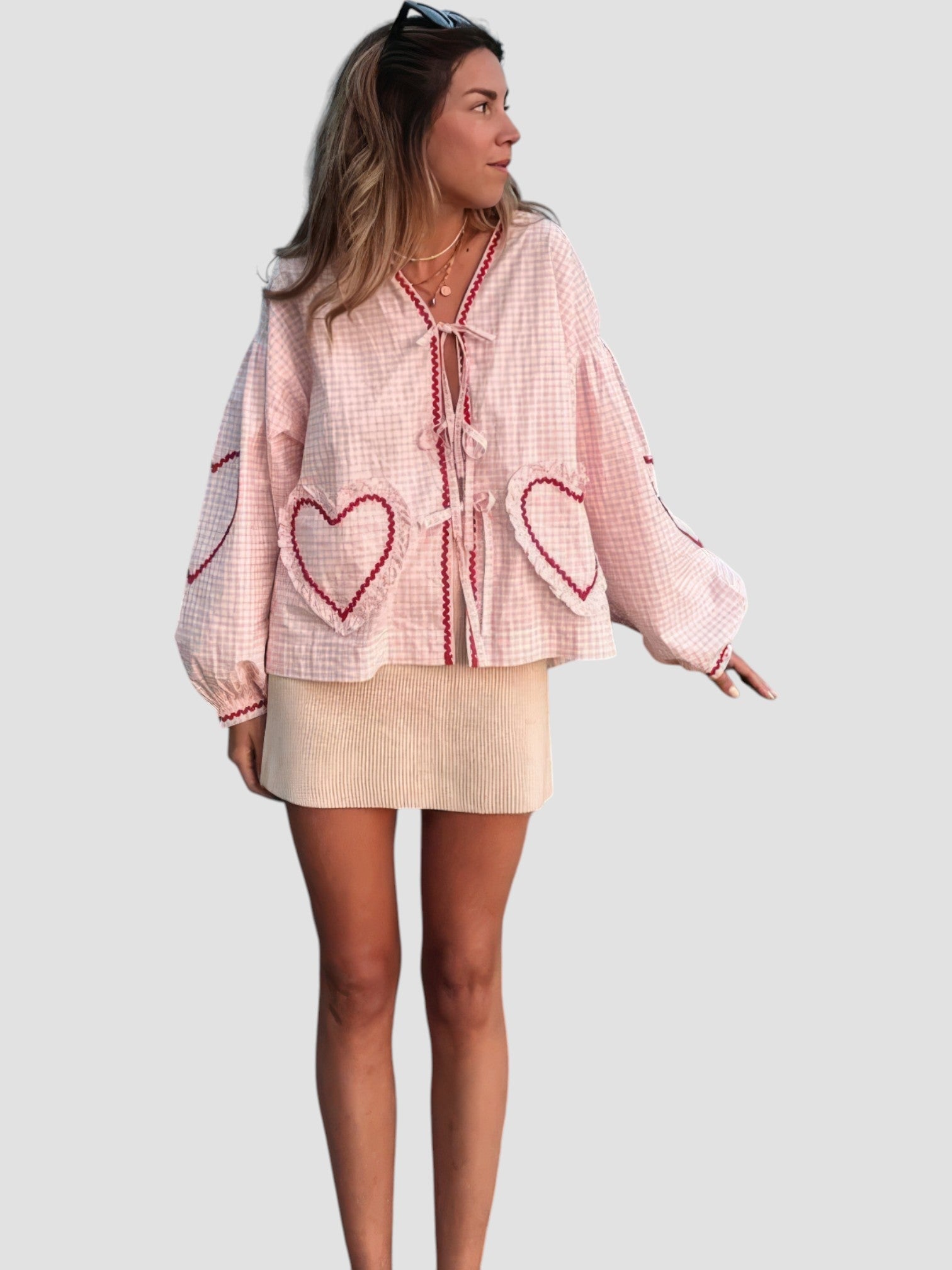 Nina | Top Cuoricini