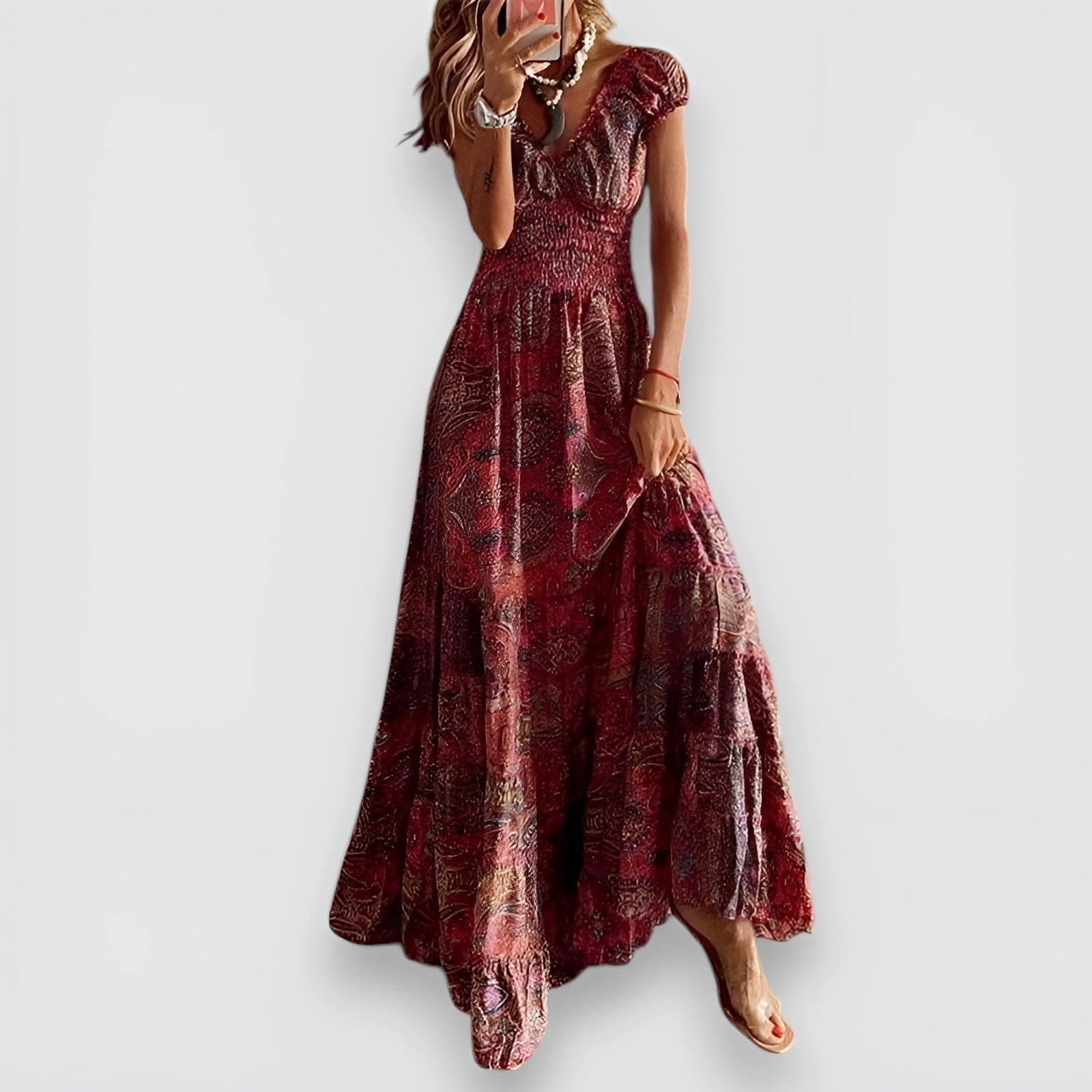 Rosa | Abito Maxi