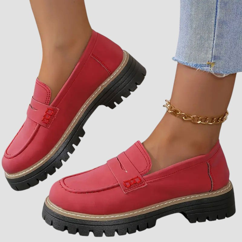 Martine | Mocassini di lusso in pelle scamosciata – Stile e comfort in uno!