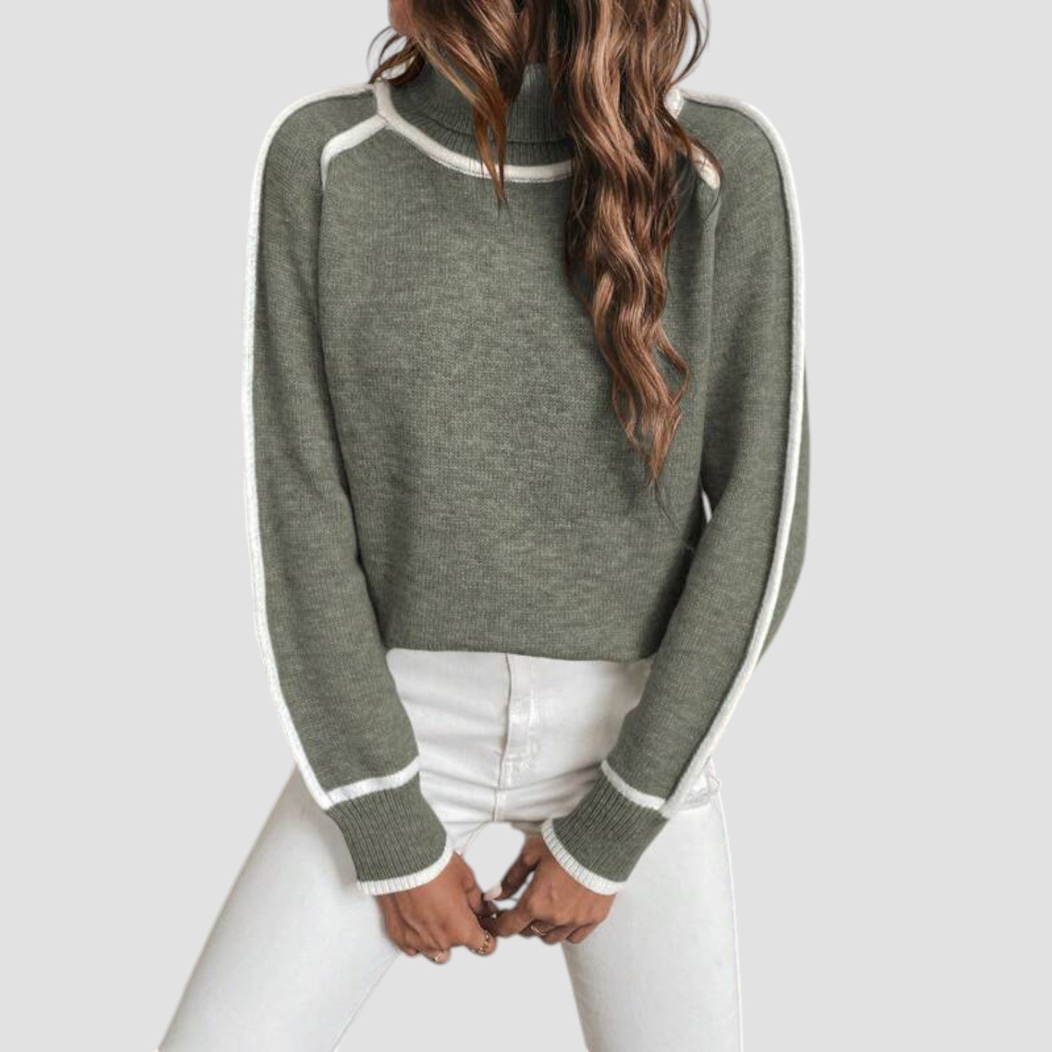 Monica | Maglione Elegante e Imbottito