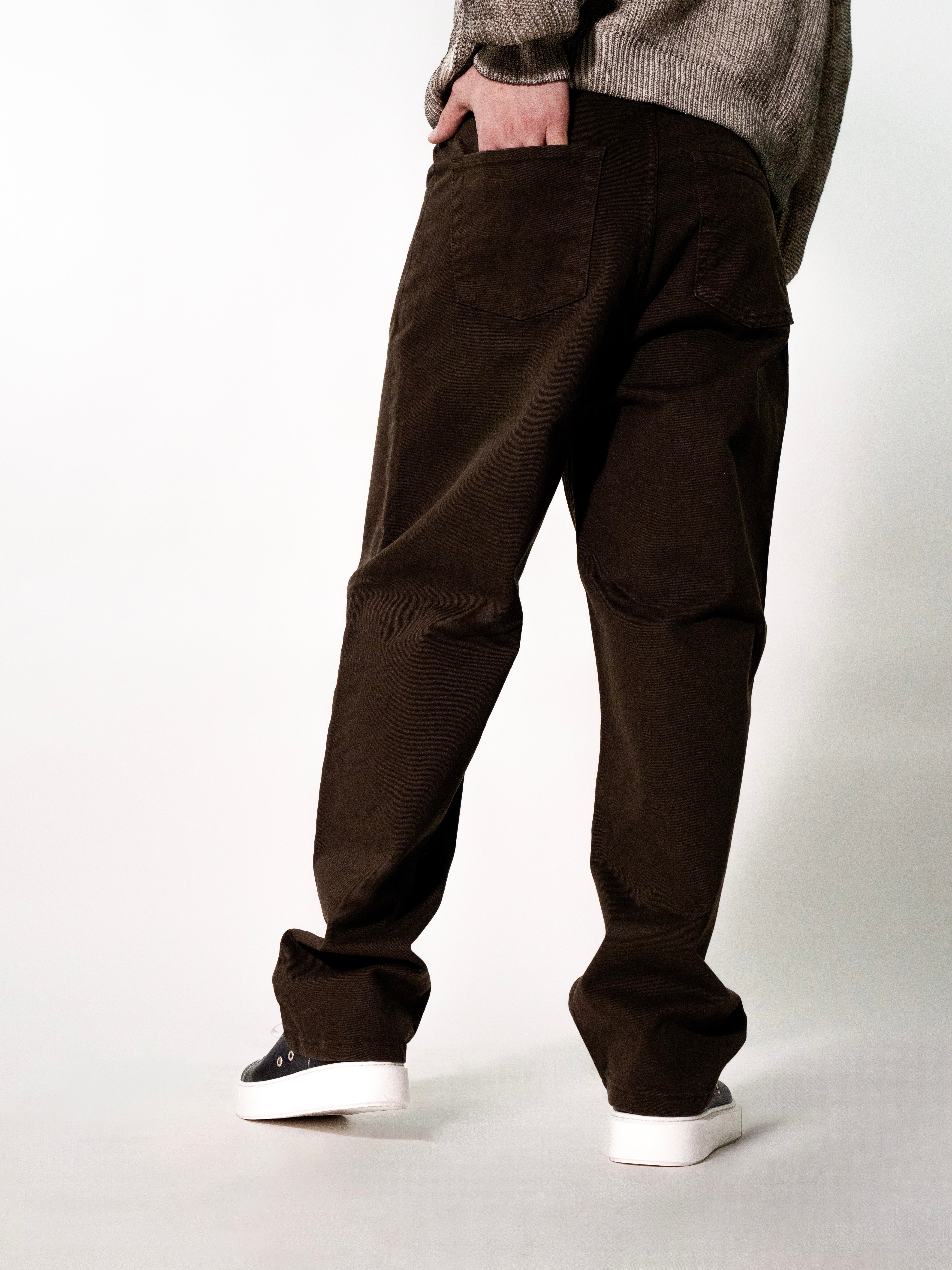 PANTALONE AMPIO IN COTONE