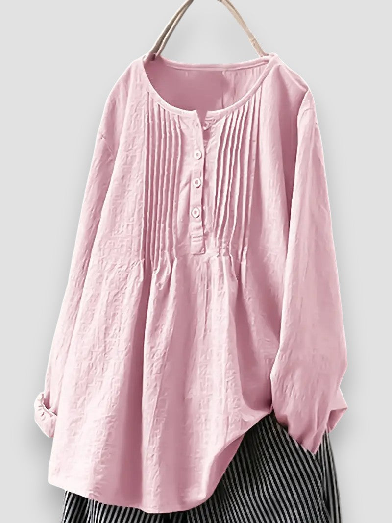 Daria | Blusa Plissettata