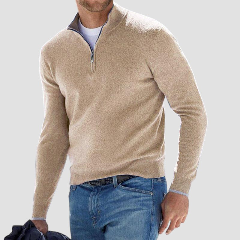 Raffaele™ | La Felpa Con Zip Perfetta per Stile e Comfort in Inverno