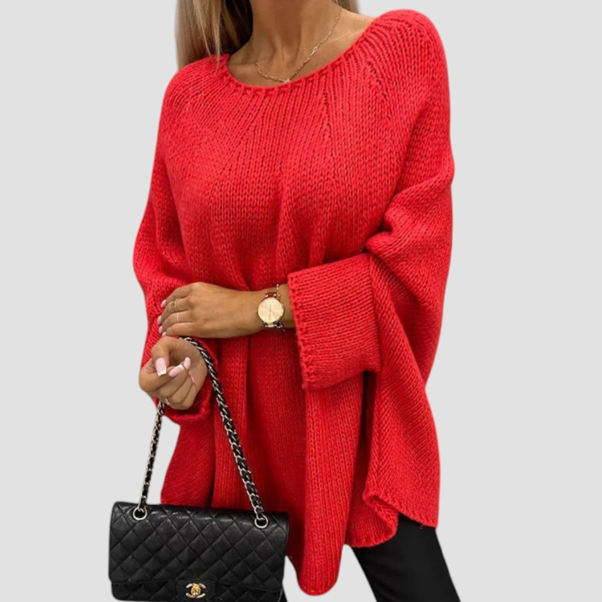 Marta – Pullover Elegante per Donna con Collo Rotondo