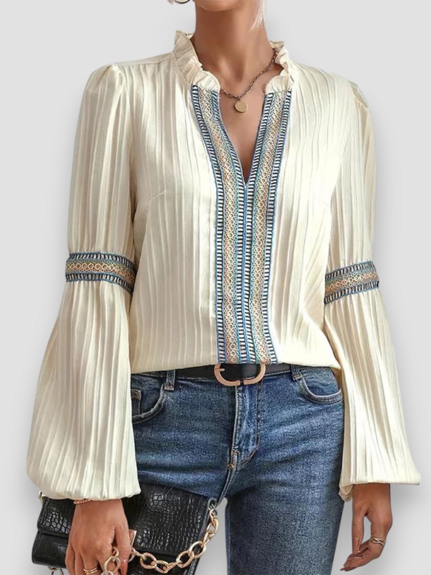 Federica | Blusa in Pizzo