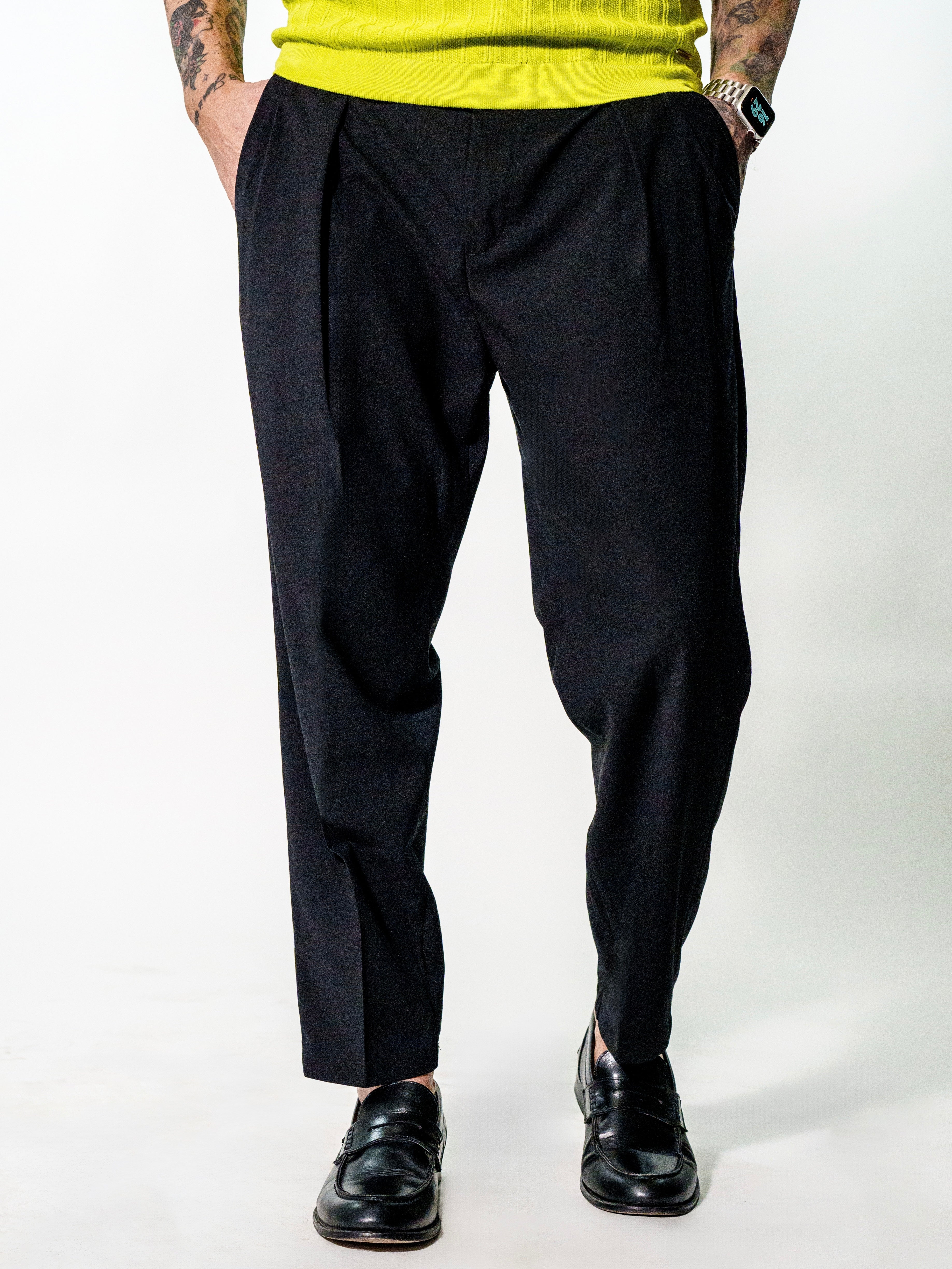 PANTALONE CHINO NERO