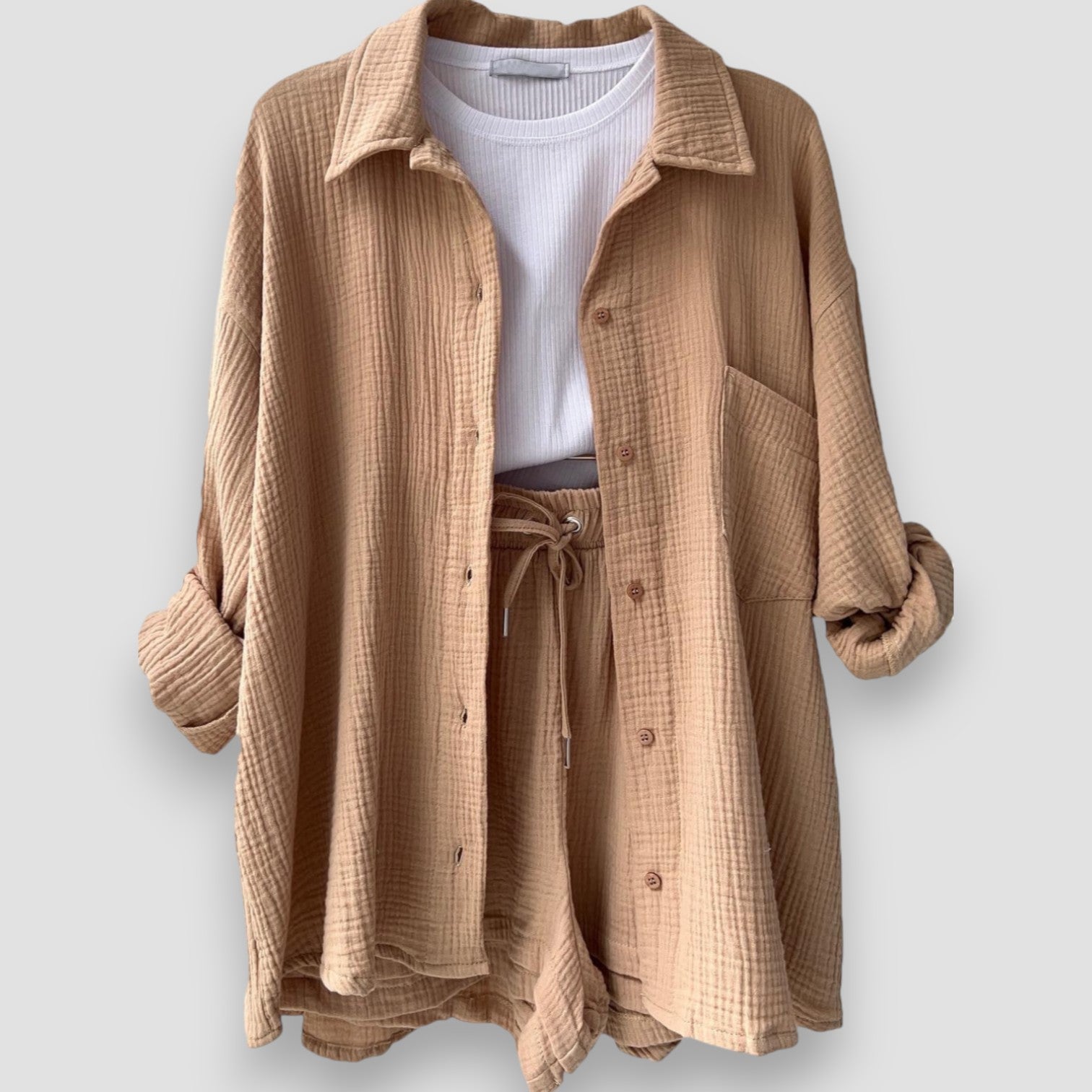 Emilia - Completo in Puro Cotone 2 Pezzi