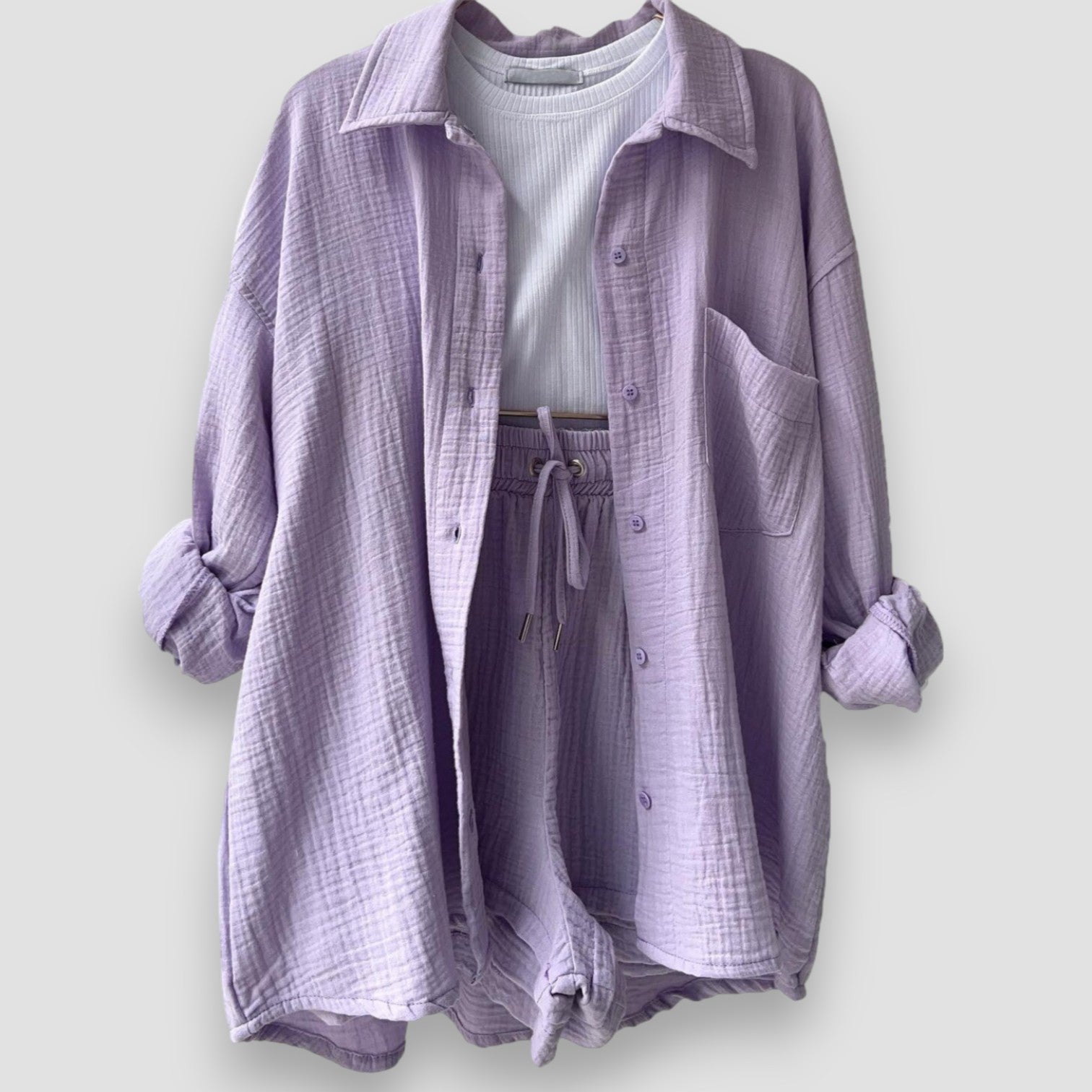 Emilia - Completo in Puro Cotone 2 Pezzi