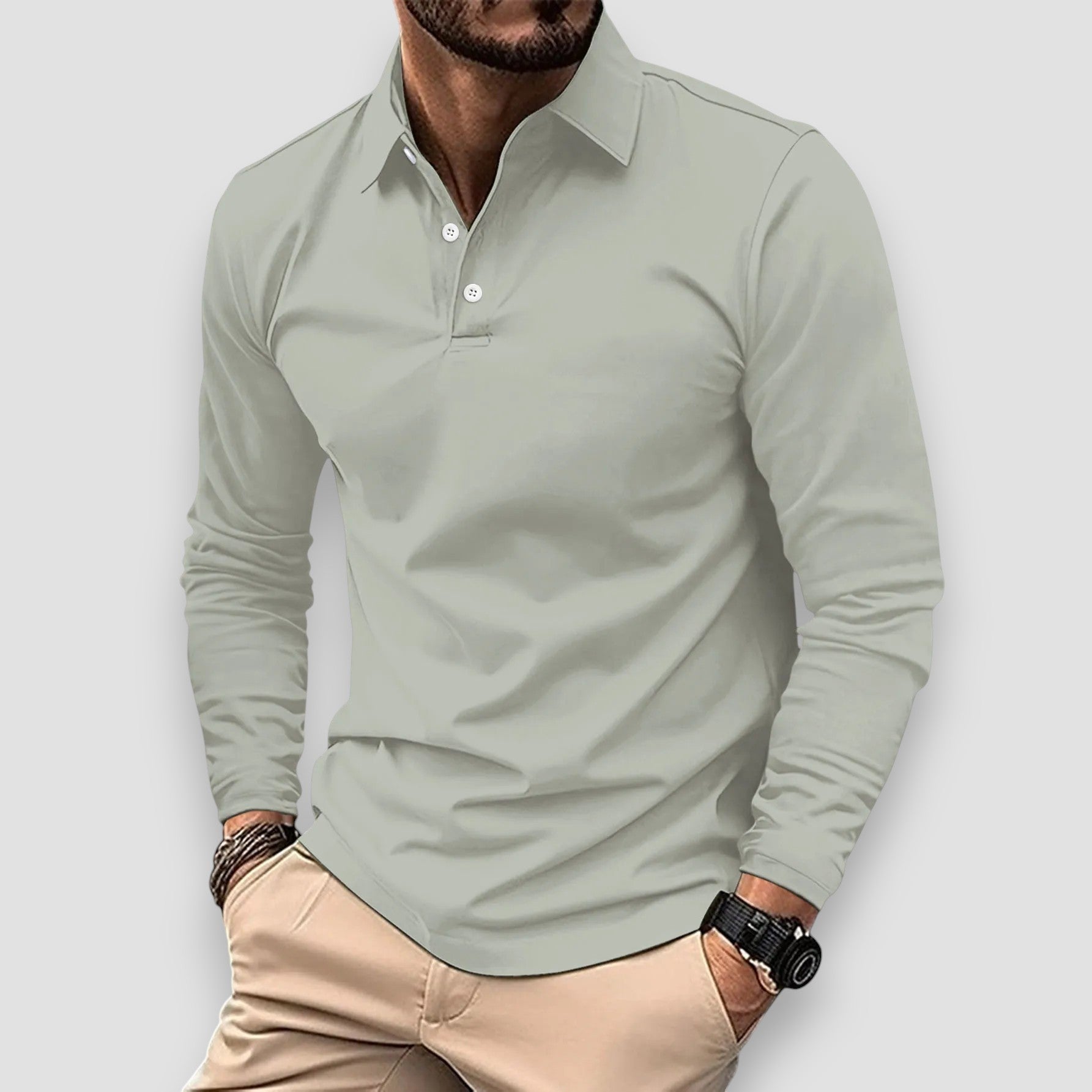 Vincenzo | Polo a Maniche Lunghe