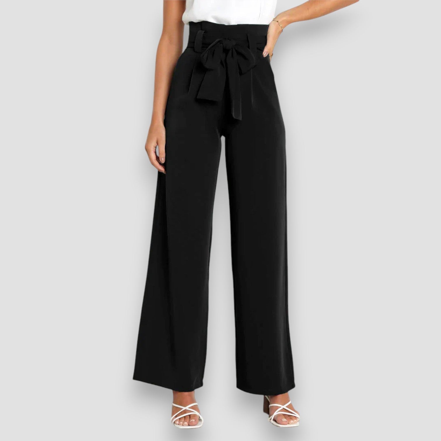 Alina | Pantaloni Eleganti a Gamba Larga