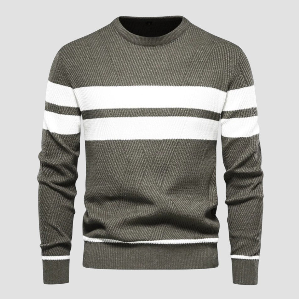 ENZO | Maglione a Righe - Comfort e Stile
