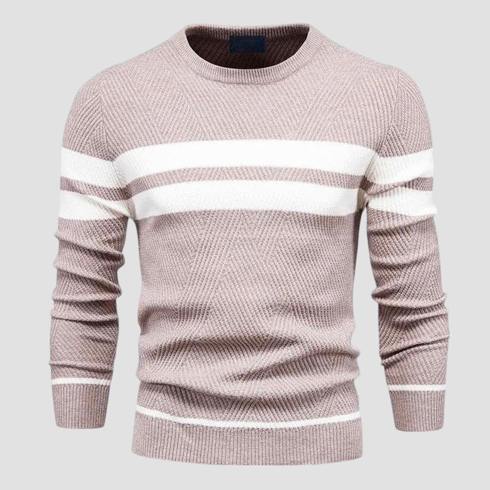 ENZO | Maglione a Righe - Comfort e Stile