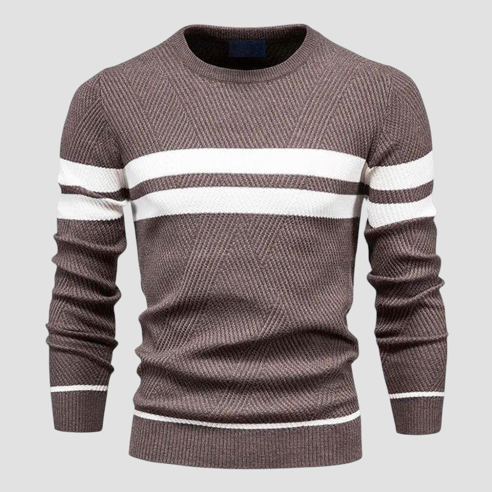 ENZO | Maglione a Righe - Comfort e Stile
