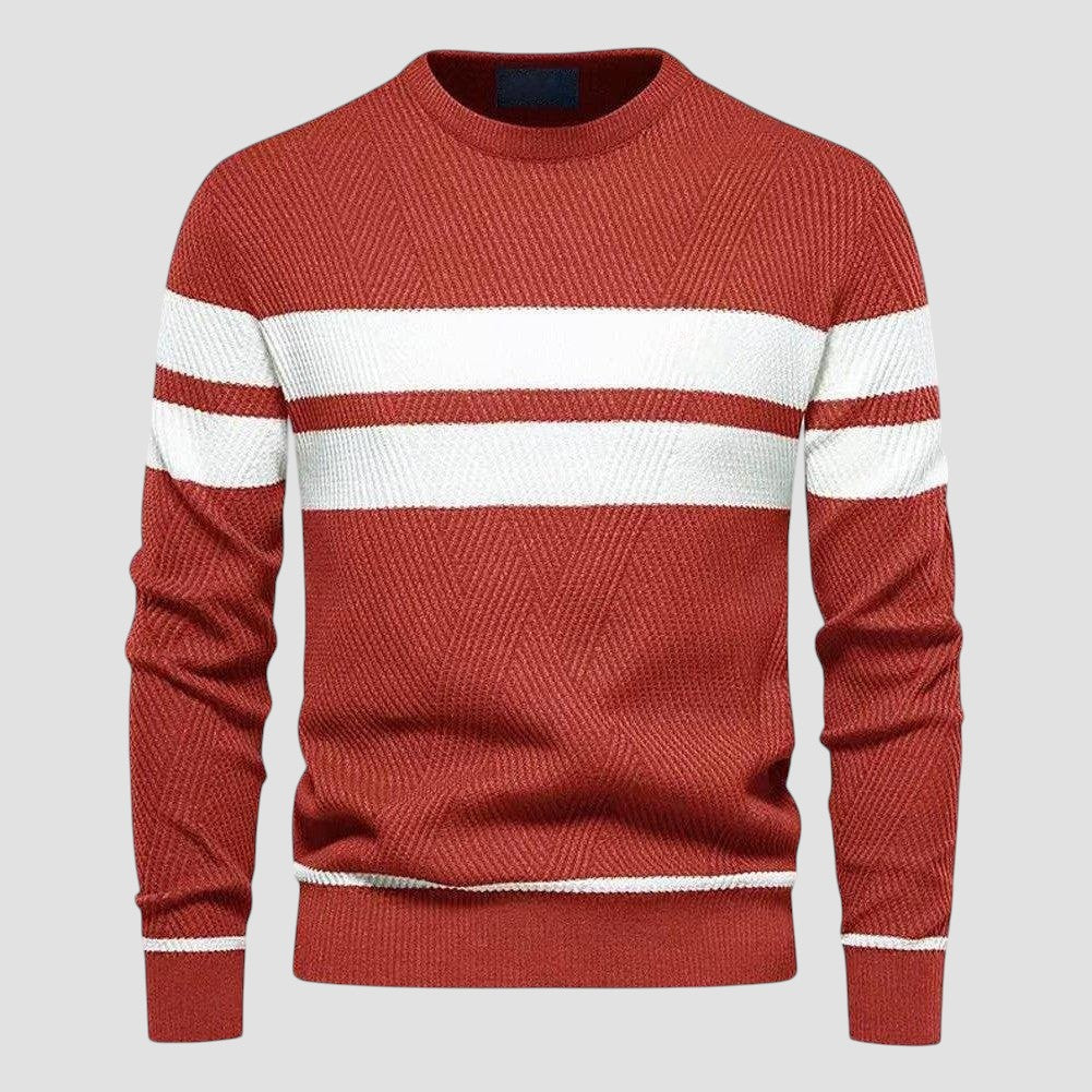ENZO | Maglione a Righe - Comfort e Stile