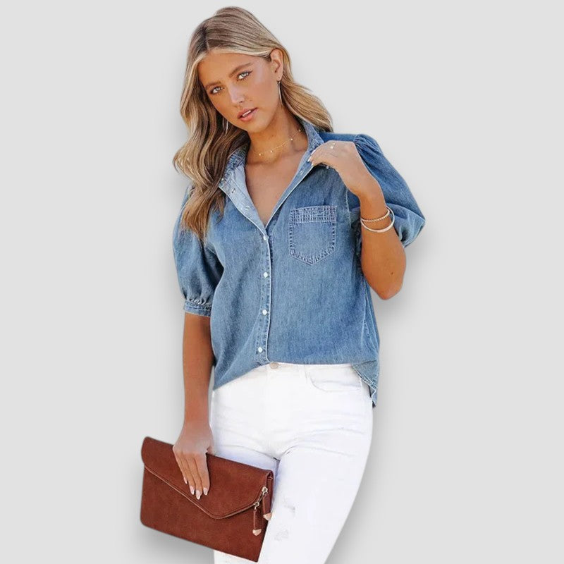Elena | Blusa Unica Look Denim