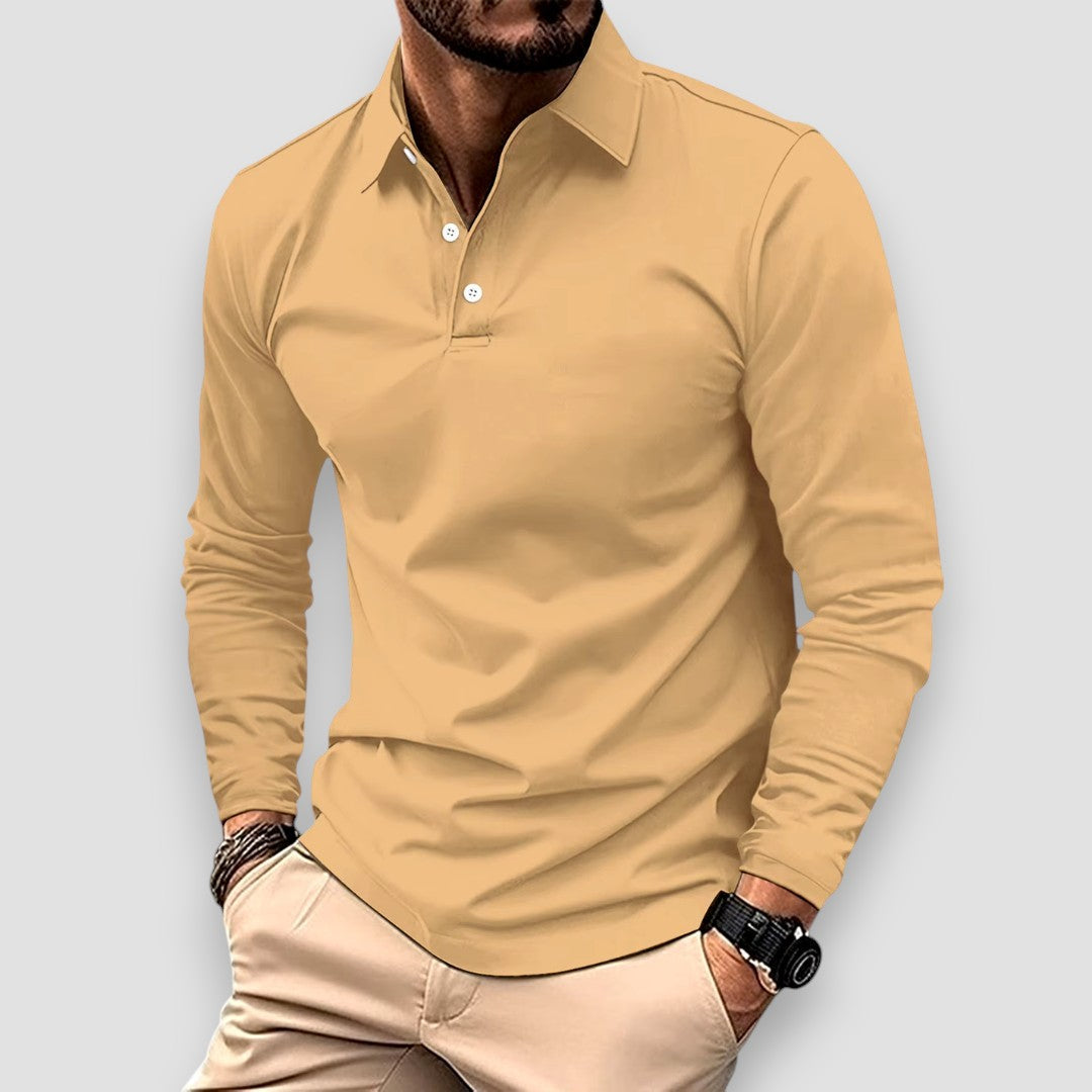 Vincenzo | Polo a Maniche Lunghe