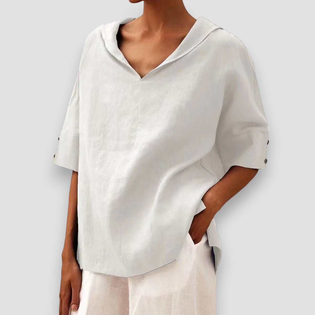 Elda | Camicia Scollo V