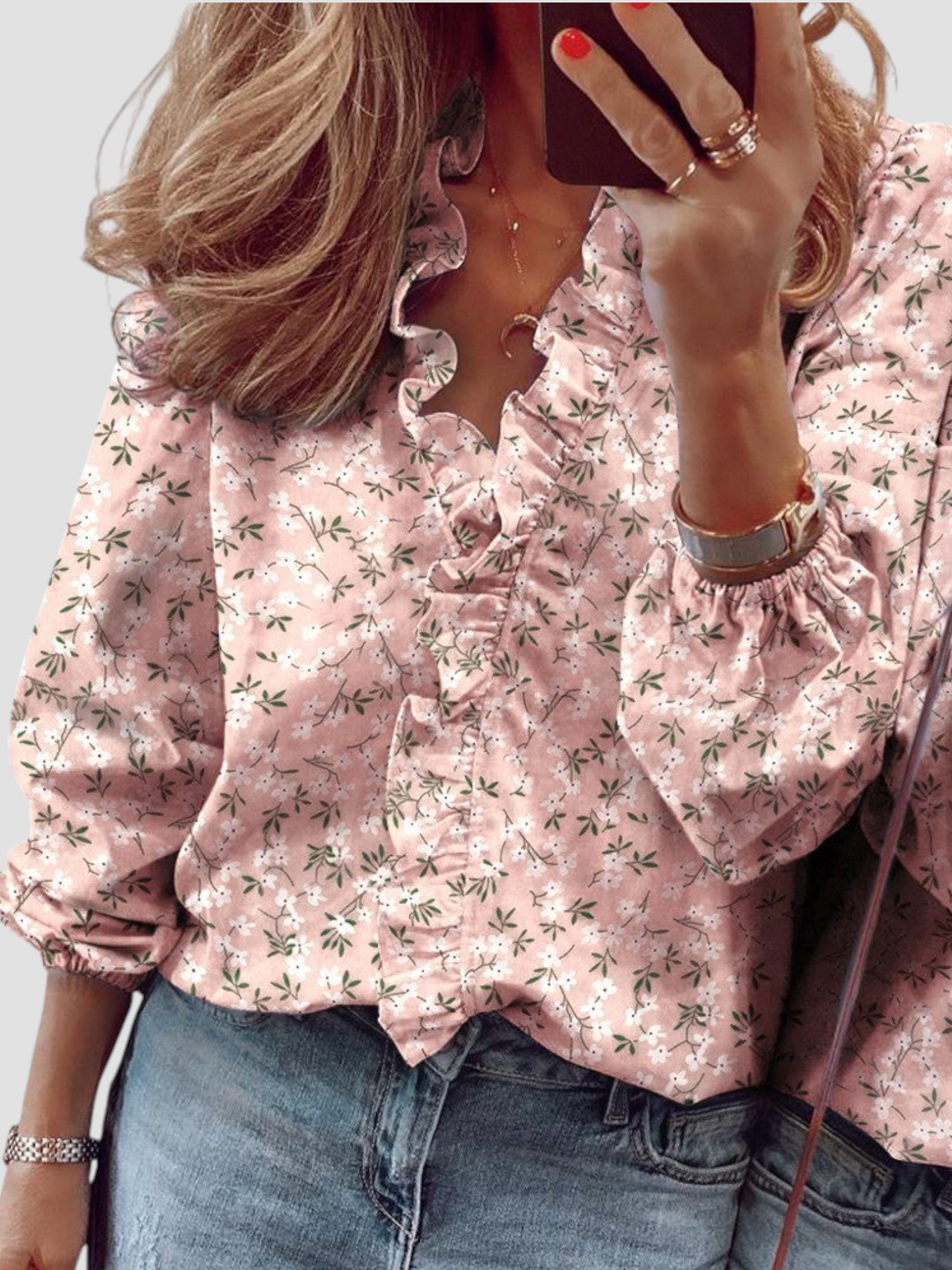 Anna | Blusa con Volant