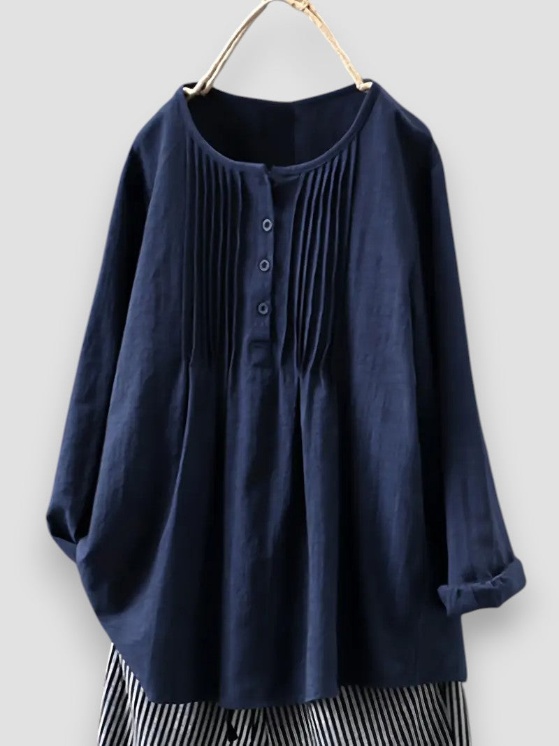 Daria | Blusa Plissettata