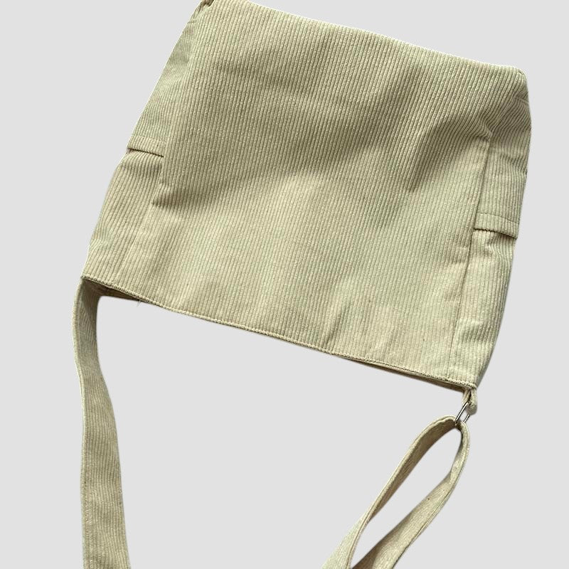 Sarina - Borsa a Spalla in Corduroy
