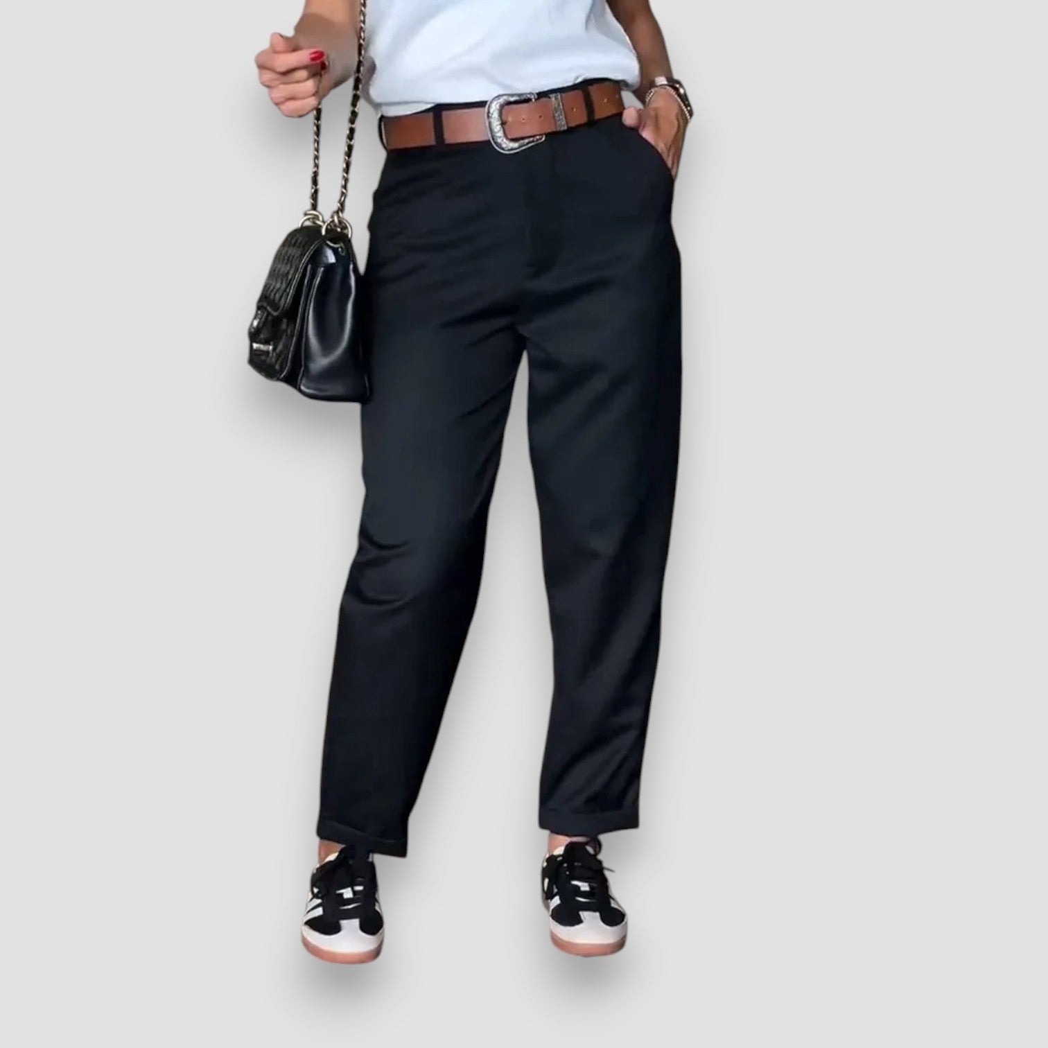 Franca | Pantalone Tailored a Strisce